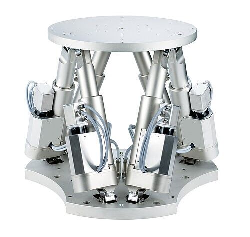 Hexapods and gyroscopes: the real power couple