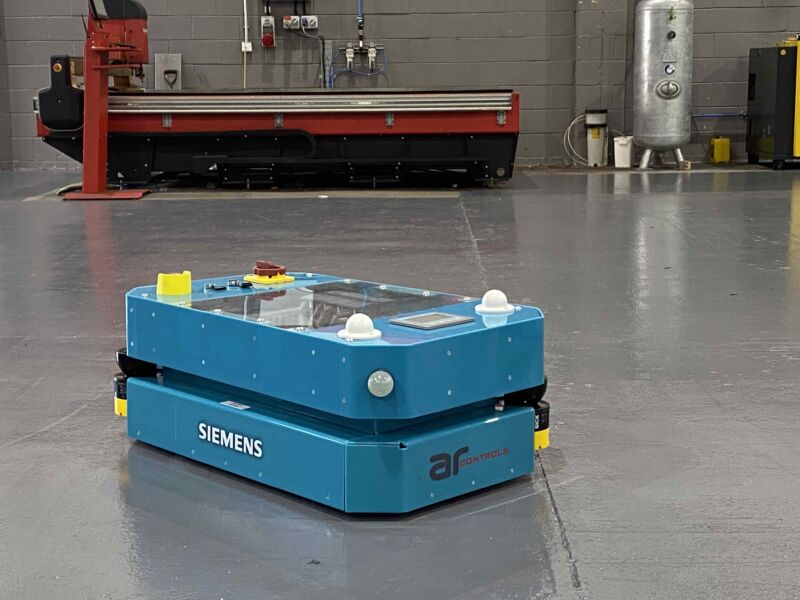 Siemens partners with Parmley Graham and AR Controls to produce smart automated guided vehicles (AGVs)