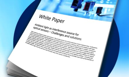 White paper sheds light on the challenges and solutions when using optical sensors