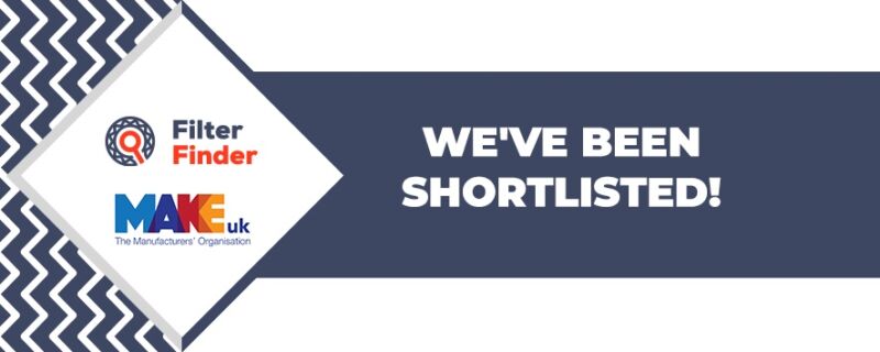 Nottinghamshire-based filter manufacturer is shortlisted for Growth & Strategy Award at this year’s MakeUK’s Manufacturing Awards