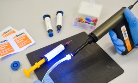 New LED UV adhesive evaluation kit for medical device assembly