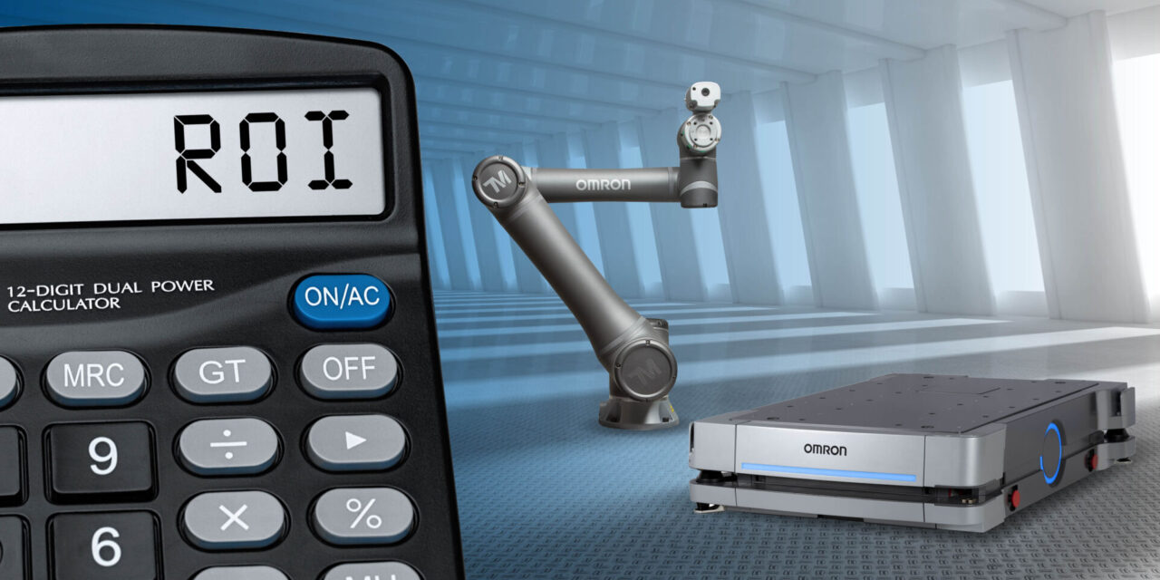 OMRON launches ROI calculator for mobile and collaborative robots