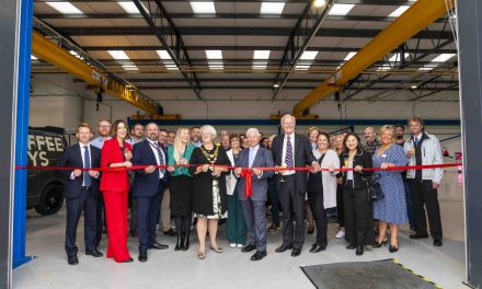 Mayor and MP open new facility for warehouse manufacturer