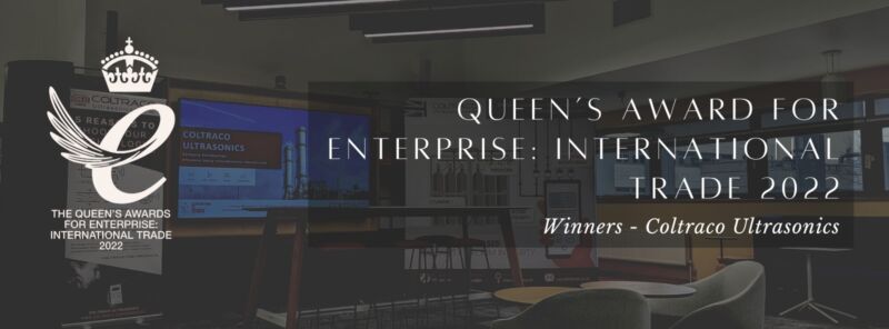 Coltraco Ultrasonics wins Queen’s Award for Enterprise for International Trade, for second time