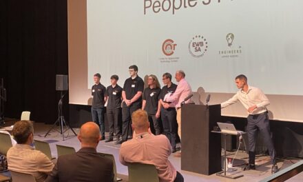 Renishaw apprentices win People’s Prize at Engineers without Borders event