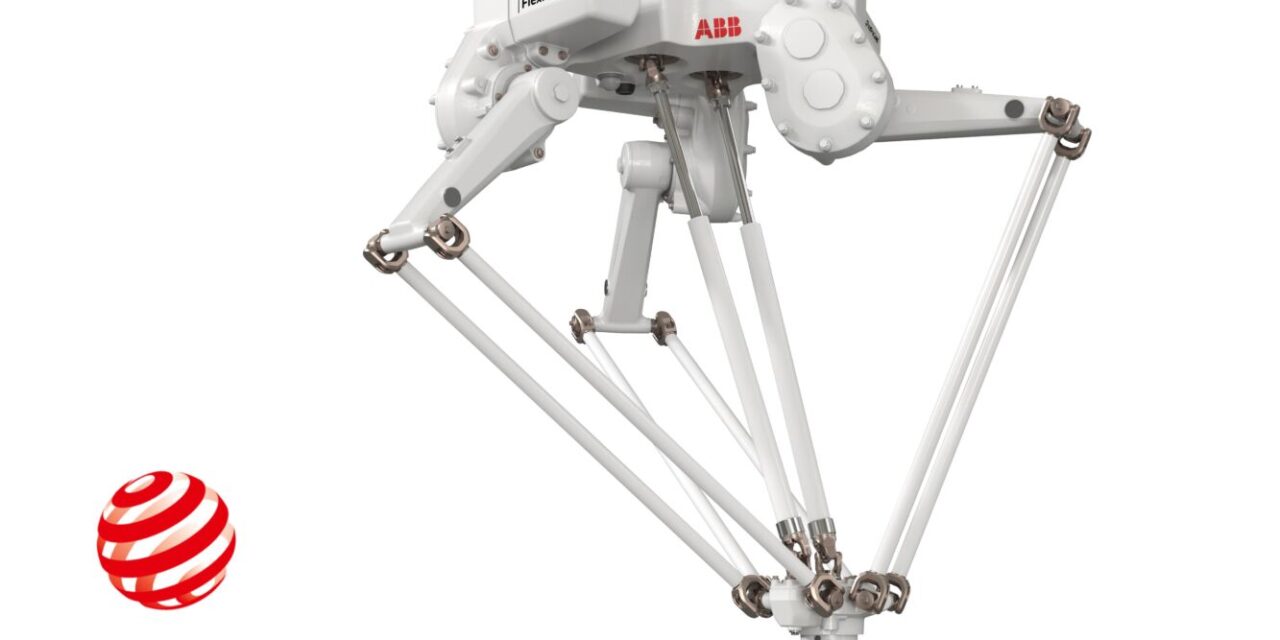 ABB wins Red Dot award for FlexPacker industrial Delta robot