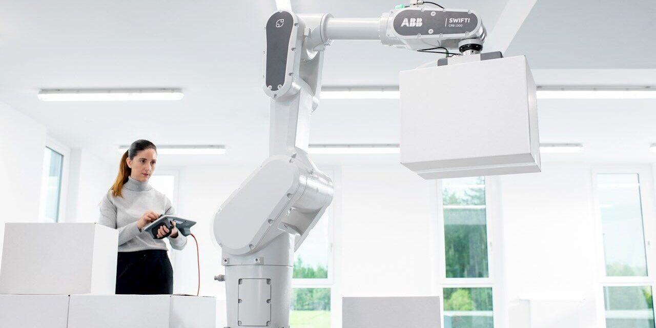 New ABB SWIFTI industrial cobot delivers class-leading speed, accuracy and safety