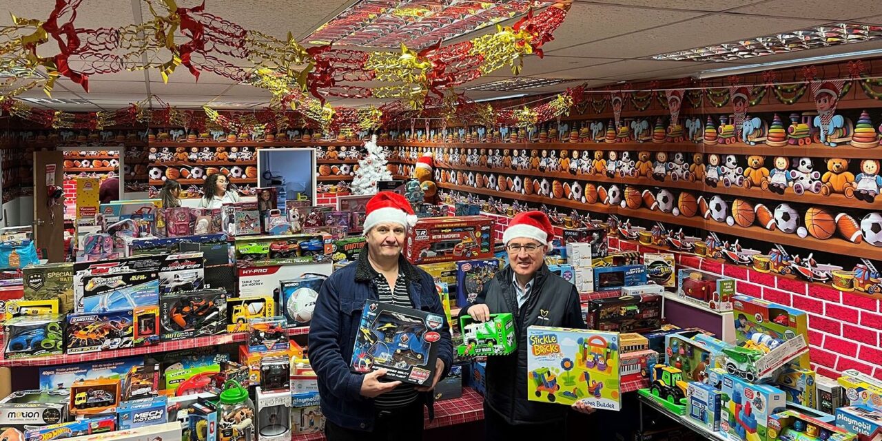 AWI gets in the festive spirit with Santa’s Black Country Toy Appeal donation