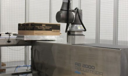 New 20kg payload collab robot levels the playing field between traditional industrial robot & cobot palletising