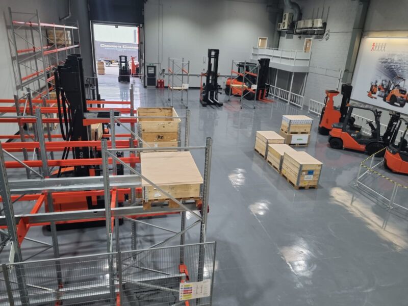 Toyota open new automated handling demonstration centre