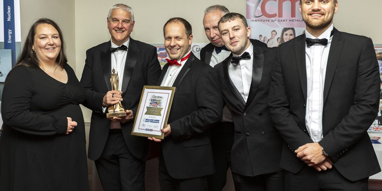 William Cook Holdings takes the top title at the UK Cast Metals Industry Awards