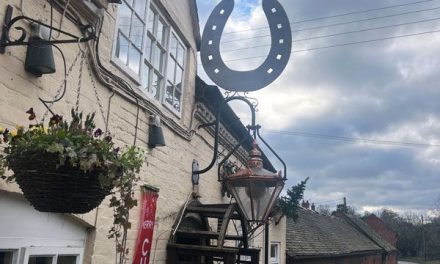 Historic pub strikes it lucky with horseshoe manufacture