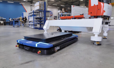 Mobile robots are made for flexible manufacturing